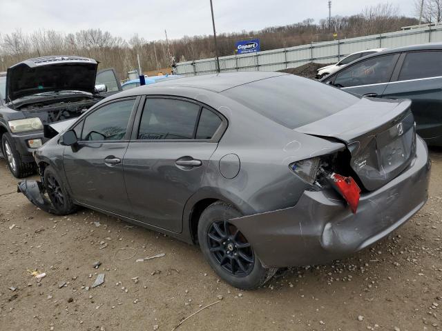 Photo 2 from auction – 2012 HONDA CIVIC HF with VIN 2HGFB2F69CH516919