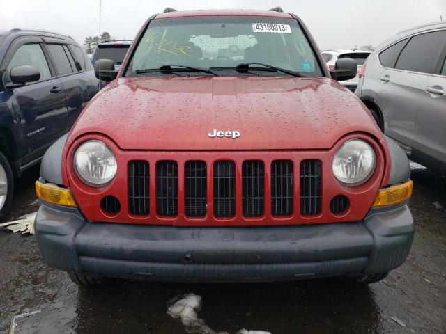 Photo 5 from auction – 2007 JEEP LIBERTY SP with VIN 1J4GL48K07W701769