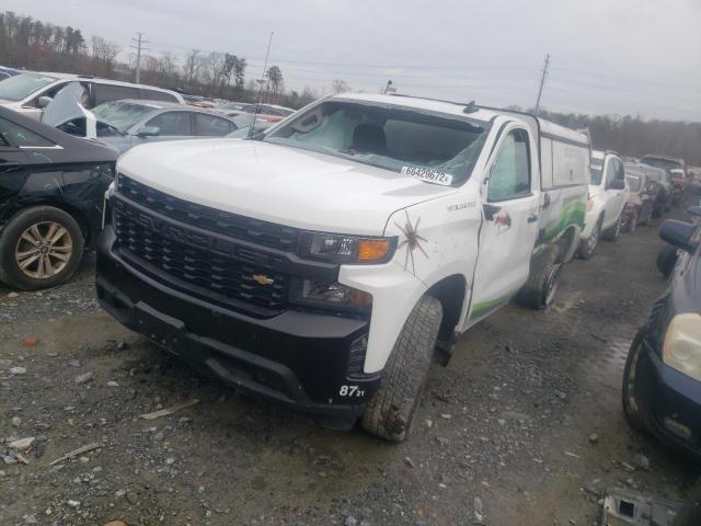 CHEVROLET SILVERADO 2021 with VIN 3GCNWAEH1MG180387 - Photo from auction