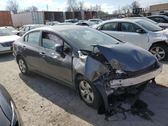 Photo 4 from auction – 2013 HONDA CIVIC LX with VIN 19XFB2F50DE222425