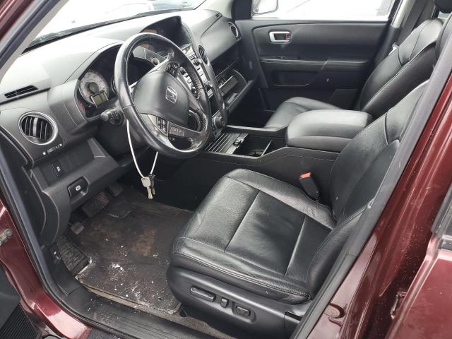 Photo 7 from auction – 2013 HONDA PILOT EXL with VIN 5FNYF4H67DB018813