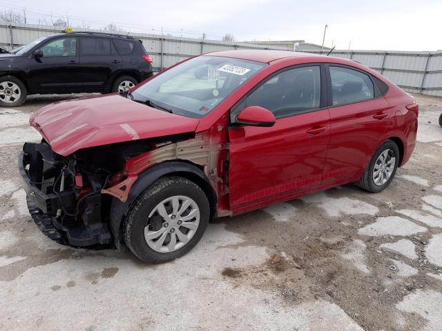 HYUNDAI ACCENT SE 2019 with VIN 3KPC24A38KE063851 - Photo from auction