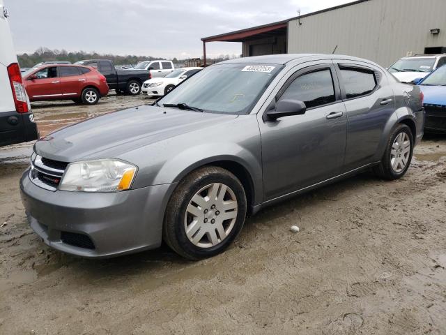 DODGE AVENGER SE 2012 with VIN 1C3CDZAB9CN259765 - Photo from auction