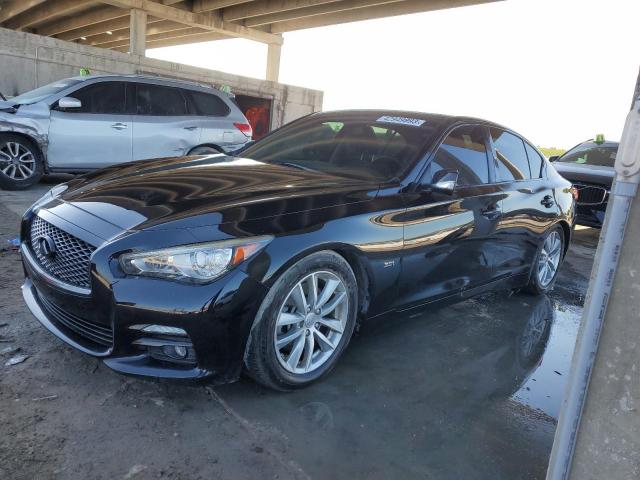 INFINITI Q50 PREMIU 2016 with VIN JN1EV7AP5GM304698 - Photo from auction