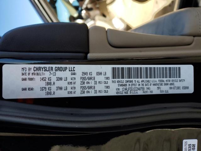 Photo 14 from auction – 2014 JEEP GRAND CHER with VIN 1C4RJFCG1EC240759