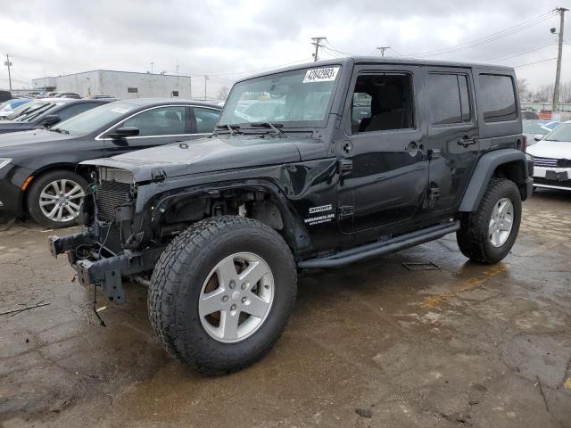JEEP WRANGLER U 2015 with VIN 1C4BJWDG7FL674850 - Photo from auction
