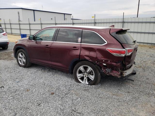 Photo 2 from auction – 2014 TOYOTA HIGHLANDER with VIN 5TDYKRFH2ES024464