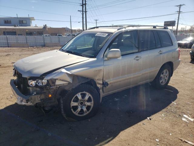 TOYOTA HIGHLANDER 2002 with VIN JTEHF21A420059393 - Photo from auction