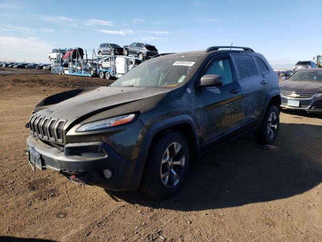 JEEP CHEROKEE T 2015 with VIN 1C4PJMBSXFW592143 - Photo from auction