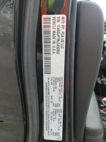 Photo 14 from auction – 2020 DODGE DURANGO SS with VIN 1C4SDJFT8LC432052