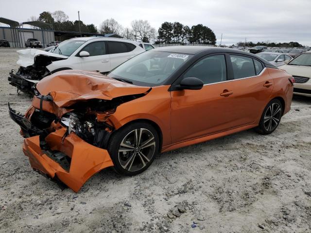 NISSAN SENTRA SR 2022 with VIN 3N1AB8DV2NY315255 - Photo from auction