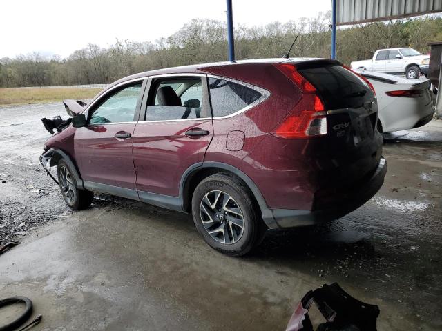 Photo 2 from auction – 2016 HONDA CR-V SE with VIN 2HKRM3H48GH552069