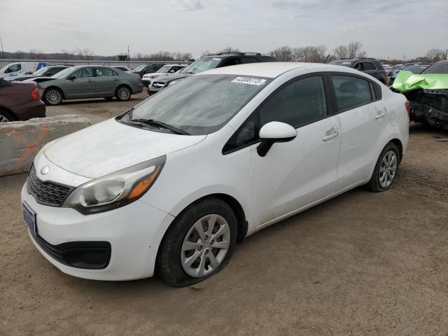 KIA RIO LX 2013 with VIN KNADM4A36D6213802 - Photo from auction