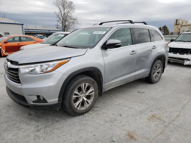 TOYOTA HIGHLANDER 2015 with VIN 5TDJKRFH4FS089657 - Photo from auction