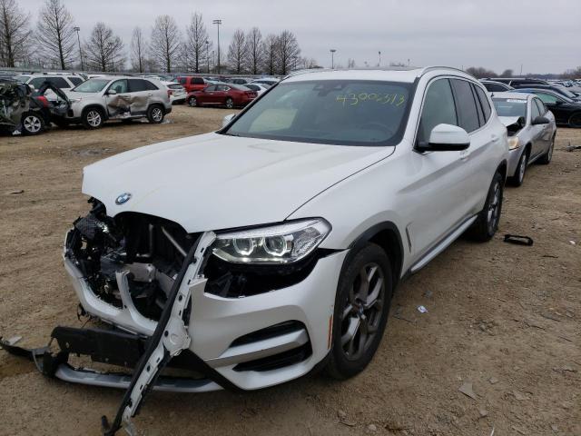 BMW X3 XDRIVE3 2021 with VIN 5UXTY5C05M9E42791 - Photo from auction