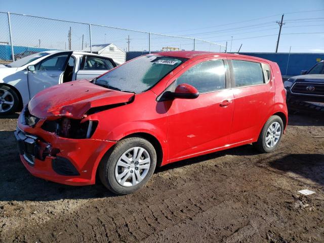 CHEVROLET SONIC 2020 with VIN 1G1JG6SB9L4115669 - Photo from auction