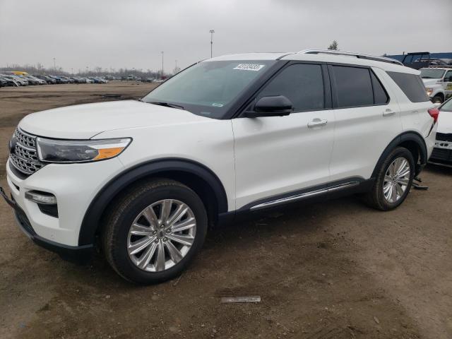 FORD EXPLORER L 2021 with VIN 1FMSK8FH0MGC36655 - Photo from auction