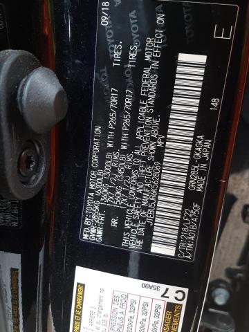 Photo 14 from auction – 2019 TOYOTA 4RUNNER SR with VIN JTEBU5JR6K5628069