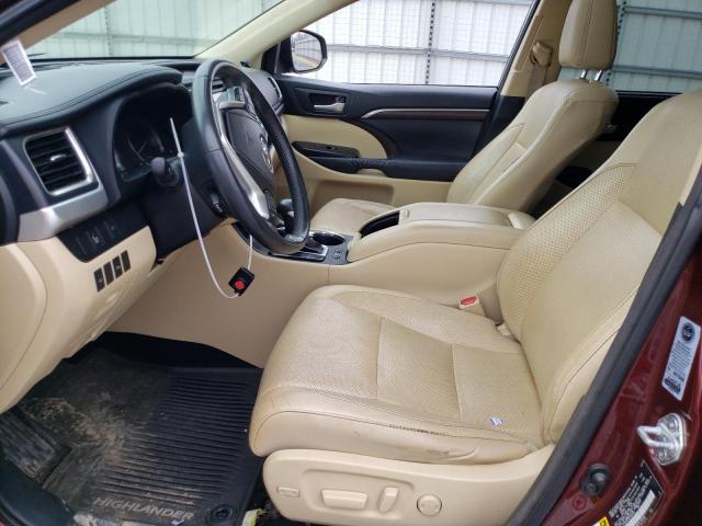 Photo 7 from auction – 2014 TOYOTA HIGHLANDER with VIN 5TDYKRFH2ES024464