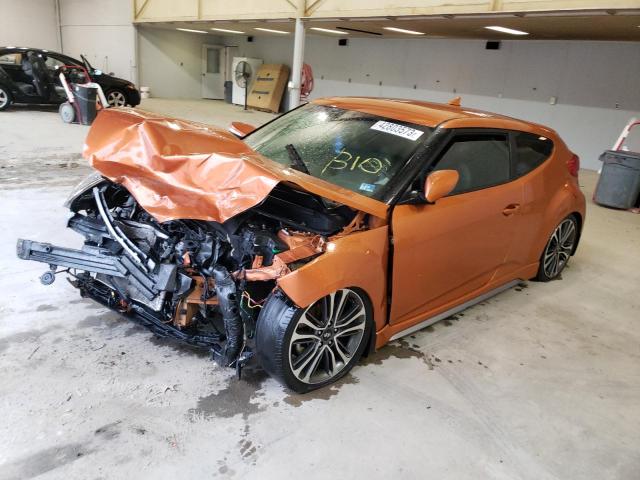 HYUNDAI VELOSTER T 2016 with VIN KMHTC6AE4GU281171 - Photo from auction