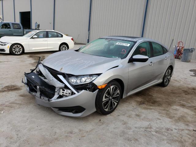 HONDA CIVIC EXL 2017 with VIN 19XFC1F71HE005805 - Photo from auction