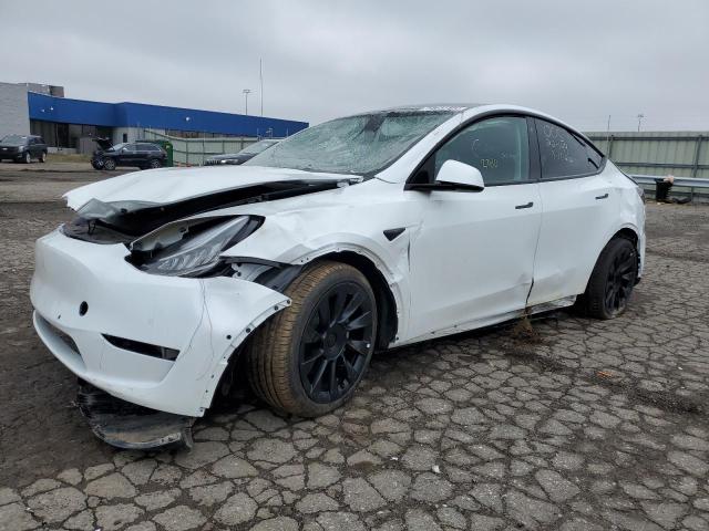 TESLA MODEL Y 2022 with VIN 7SAYGDEE8NF481511 - Photo from auction