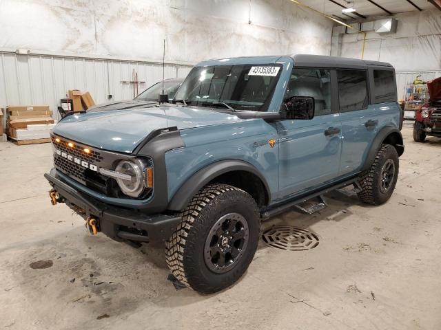 FORD BRONCO BAS 2022 with VIN 1FMEE5DPXNLB69911 - Photo from auction
