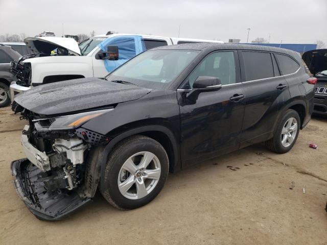 TOYOTA HIGHLANDER 2021 with VIN 5TDCZRAH0MS051335 - Photo from auction