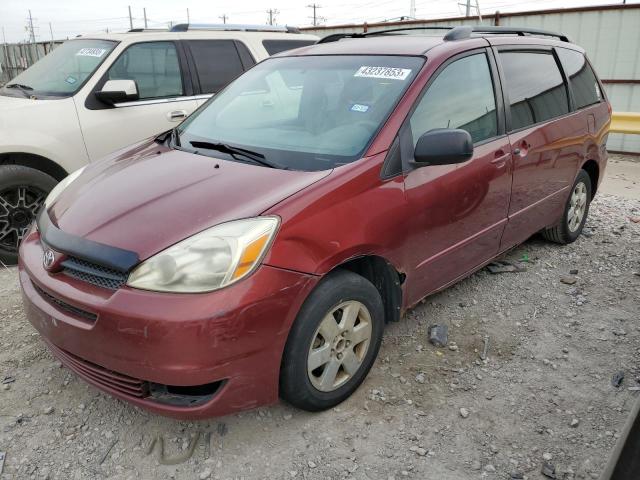 TOYOTA SIENNA CE 2004 with VIN 5TDZA23C34S200685 - Photo from auction