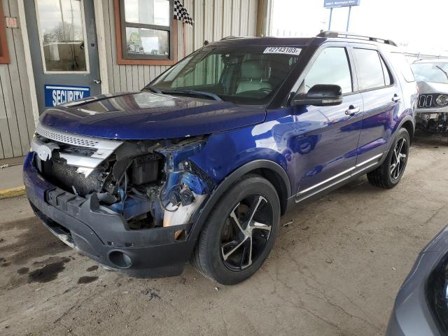 FORD EXPLORER X 2013 with VIN 1FM5K7D87DGA21008 - Photo from auction