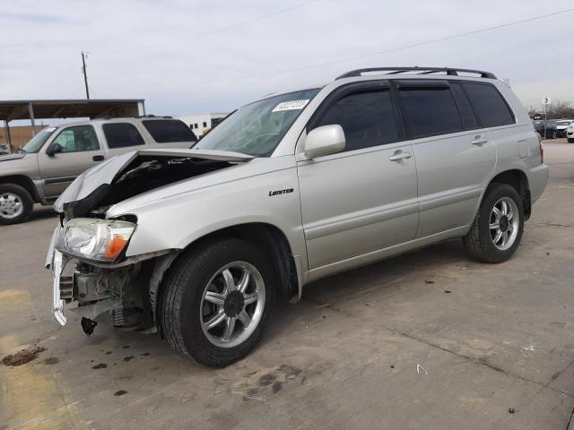 TOYOTA HIGHLANDER 2006 with VIN JTEDP21A960105480 - Photo from auction