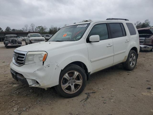 HONDA PILOT EXL 2012 with VIN 5FNYF3H55CB041085 - Photo from auction