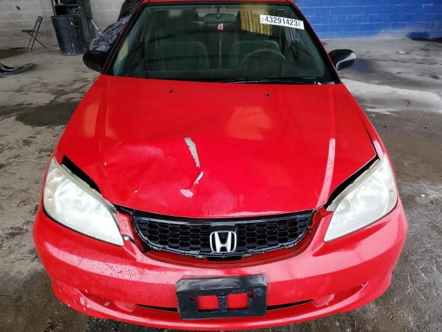 Photo 11 from auction – 2005 HONDA CIVIC LX with VIN 1HGEM21535L010531