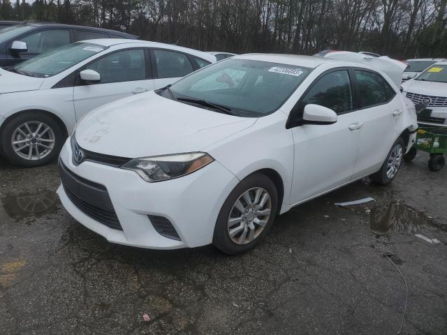 TOYOTA COROLLA L 2016 with VIN 2T1BURHE6GC622295 - Photo from auction