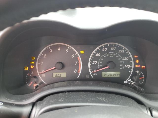 Photo 9 from auction – 2009 TOYOTA COROLLA BA with VIN 2T1BU40E59C053294