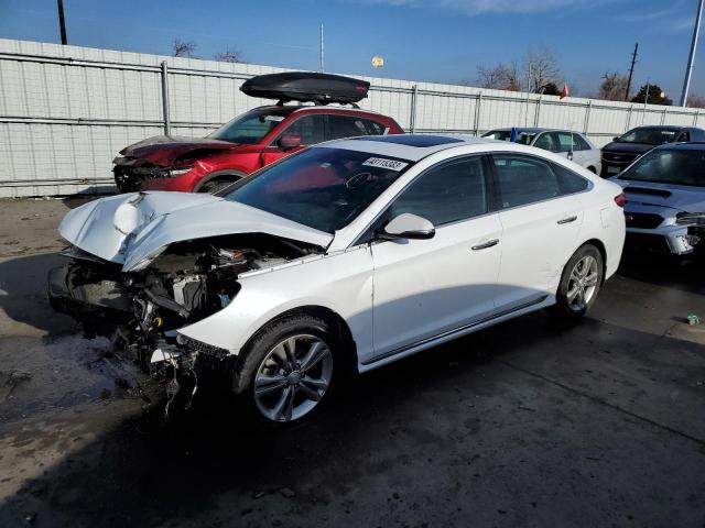 HYUNDAI SONATA SPO 2018 with VIN 5NPE34AF7JH701971 - Photo from auction