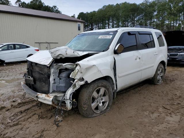 HONDA PILOT EXL 2011 with VIN 5FNYF4H59BB031485 - Photo from auction