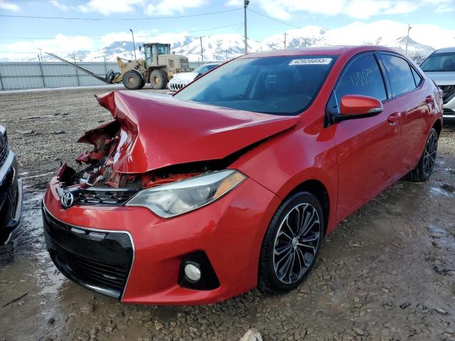 TOYOTA COROLLA L 2014 with VIN 2T1BURHE9EC228545 - Photo from auction