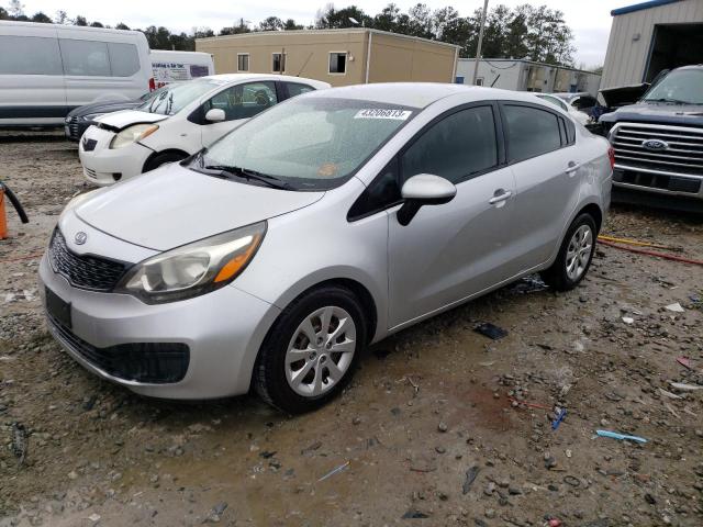 KIA RIO LX 2012 with VIN KNADM4A32C6070913 - Photo from auction