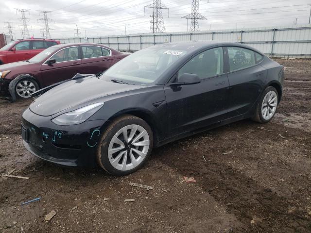TESLA MODEL 3 2022 with VIN 5YJ3E1EA9NF290009 - Photo from auction