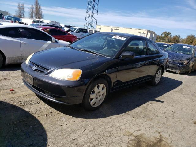 HONDA CIVIC SI 2001 with VIN 1HGEM22991L046087 - Photo from auction