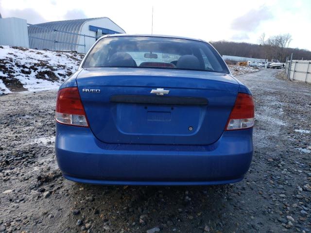 Photo 6 from auction – 2005 CHEVROLET AVEO BASE with VIN KL1TD52695B423565