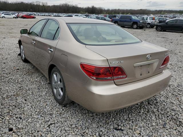 Photo 2 from auction – 2005 LEXUS ES 330 with VIN JTHBA30G555124844