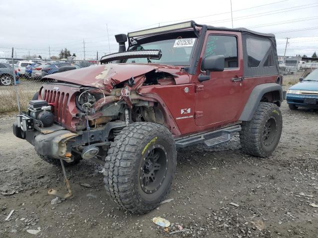 JEEP WRANGLER X 2007 with VIN 1J4FA24147L153828 - Photo from auction