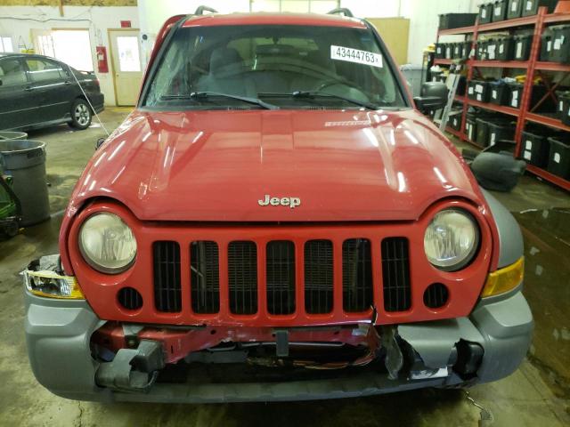 Photo 5 from auction – 2005 JEEP LIBERTY SP with VIN 1J4GL48K75W608065