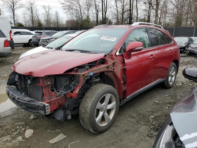 LEXUS RX 350 2012 with VIN 2T2BK1BA5CC133972 - Photo from auction