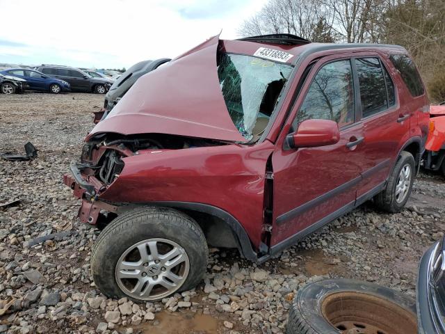 HONDA CR-V EX 2004 with VIN SHSRD78864U217082 - Photo from auction