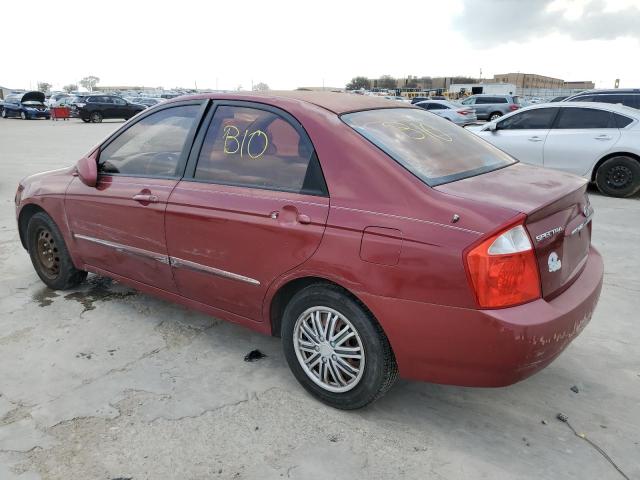 Photo 2 from auction – 2005 KIA SPECTRA LX with VIN KNAFE121855160075