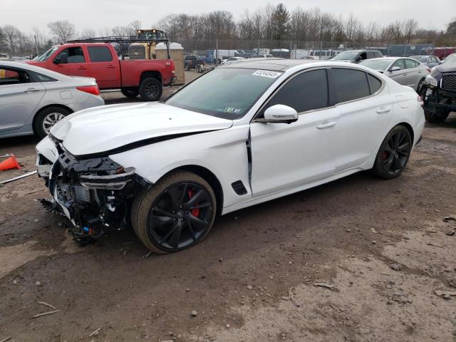 GENESIS G70 BASE 2022 with VIN KMTG54TE5NU097860 - Photo from auction