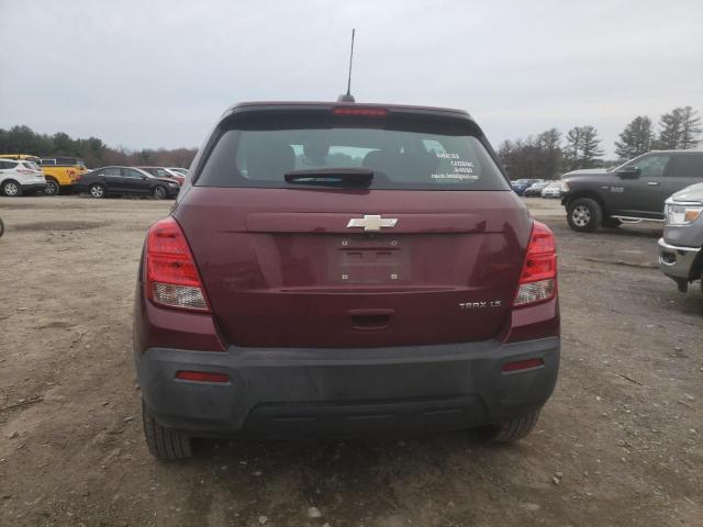 Photo 6 from auction – 2016 CHEVROLET TRAX LS with VIN 3GNCJKSB6GL236936